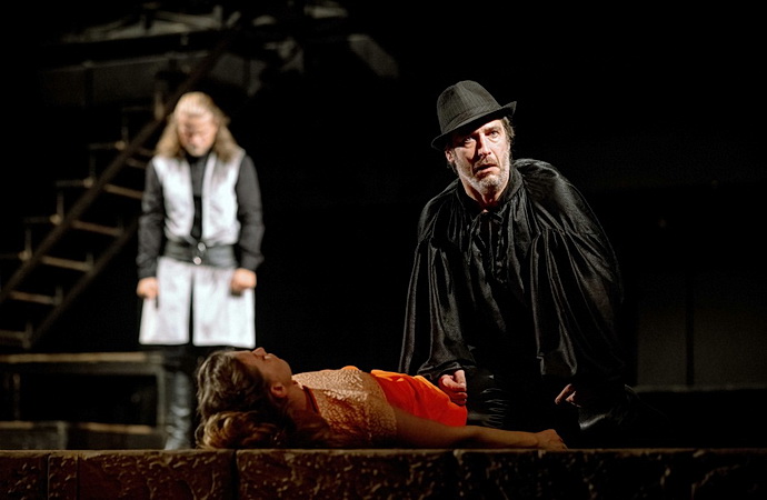 E. Elsnerová, T. Slámová (HP) a J. Zadražil (Romeo a Julie)