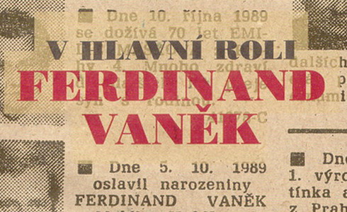 Ferdinand Vank v hlavn roli!