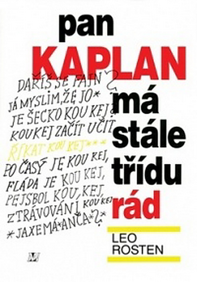 Obal knihy Pan Kaplan m stle tdu rd (Zdroj: LN)
