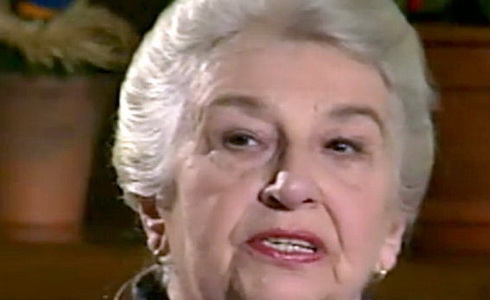 Herečka Stella Zázvorková
