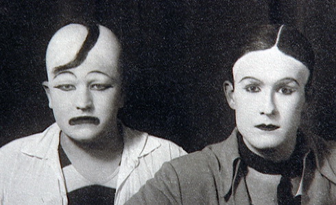 Jan Werich a Jiří Voskovec