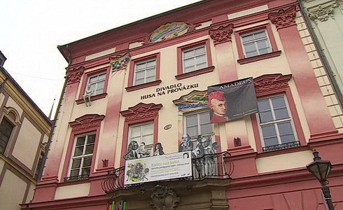 Husa na provázku