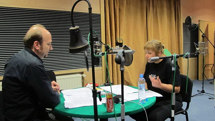 Z natáčení hry Davida Drábka Koule (Foto: Martin Velíšek)