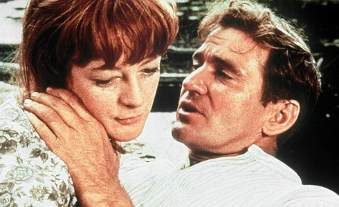 Maggie Smith a Rod Taylor (Mladý Cassidy)