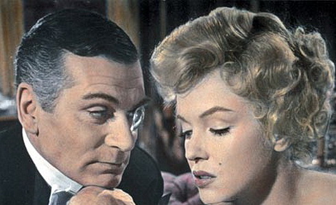 Laurence Olivier a Marilyn Monroe (Princ a tanečnice)