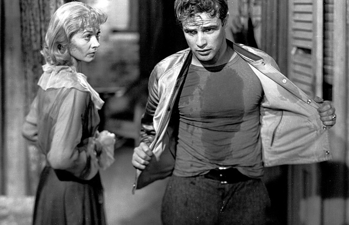 Vivien Leighová a Marlon Brando (Tramvaj do stanice Touha)