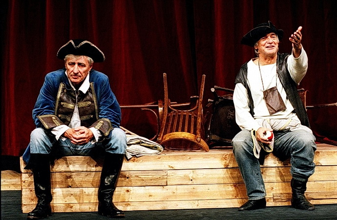 Karel Heřmánek a Jiří Bartoška (Jakub a jeho pán)