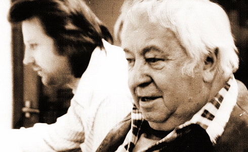 Miroslav Horníček v redakci Scena.cz