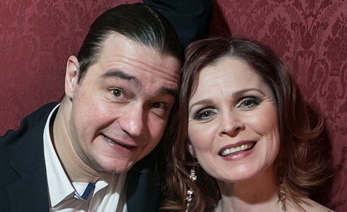 Oceněný pár Láďa Špiner a Petra Janečková