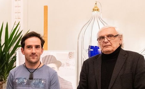 Ředitelka MdMB Janeta Benešová, Matouš Ruml a Ondřej Suchý