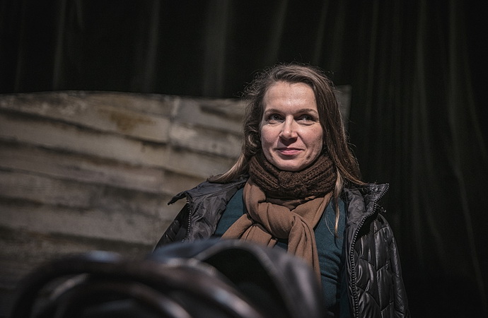 Martina Sikorová, která ztvární Boženu Němcovou