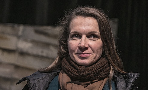 Martina Sikorová, která ztvární Boženu Němcovou