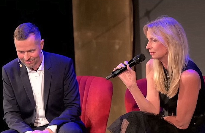 Michal Hrubý a Ivana Chýlková