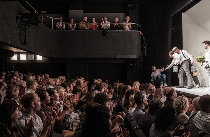 Premiéra inscenace Hráči v Činoherním klubu
