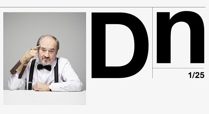 Viktor Preiss na obálce Divadelních novin