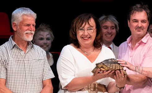 Křest želvy s prezidentem Petrem Pavlem