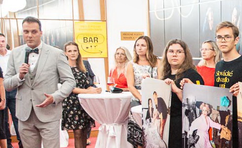 Lukáš Kopecký představuje nové tituly (Foto: Kuba Jíra)