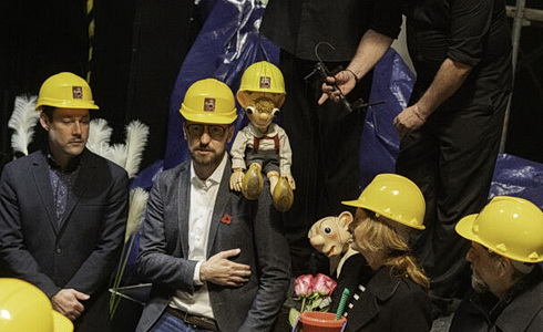 Hurvínek a Spejbl v divadle (Foto: Peter Paleček)