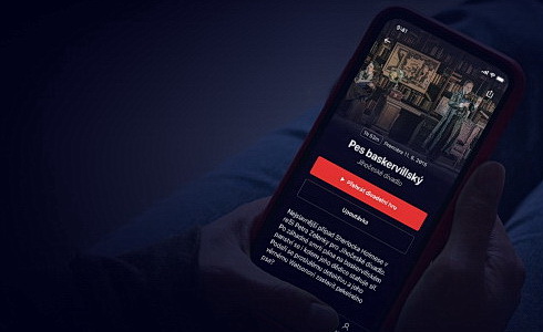 Divadelní videoportál Dramox aplikace v mobilu