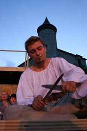 Josef Pejchal v muziklu Malovan na skle