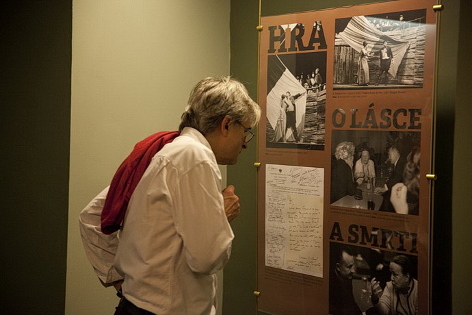 Génius Alfred Radok na jevišti MDP