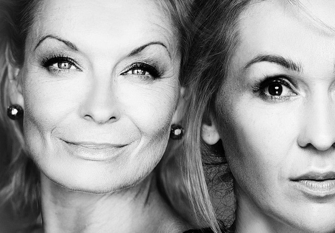 Vilma Cibulková a Kateřina Kaira Hrachovcová