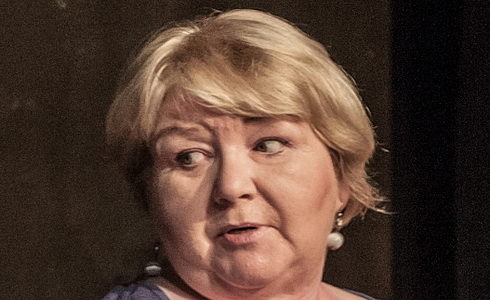 Moderátorka večera Jana Uherová při jednom z posledních dílů