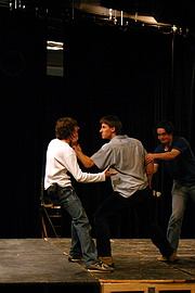 Ze zkou�ky inscenace Jakub a jeho p�n