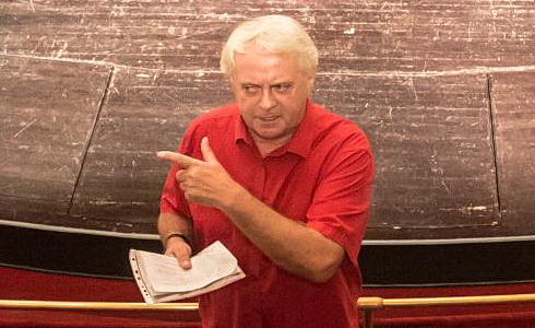 Zdeněk Rumpík jeden z průvodců divadlem