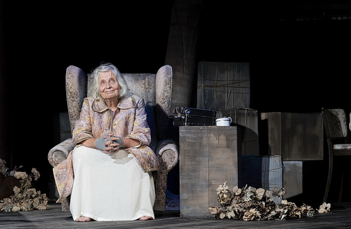 Marie Durnová na zkoušce (Foto:Jiří Jelínek).