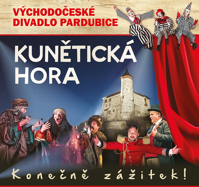 Kunětická hora - Tři veteráni - vizuál