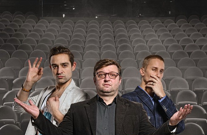 Aleš Slanina, Michal Isteník a Luboš Goby (AktrŠéf MdB)
