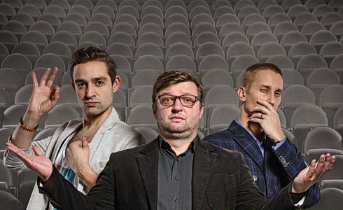 Aleš Slanina, Michal Isteník a Luboš Goby (AktrŠéf MdB)