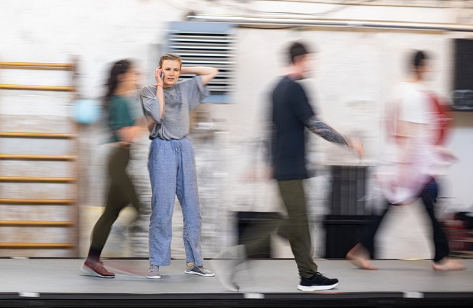 Cirk La Putyka - Runners - zkouška (Foto: Jiří Šeda)