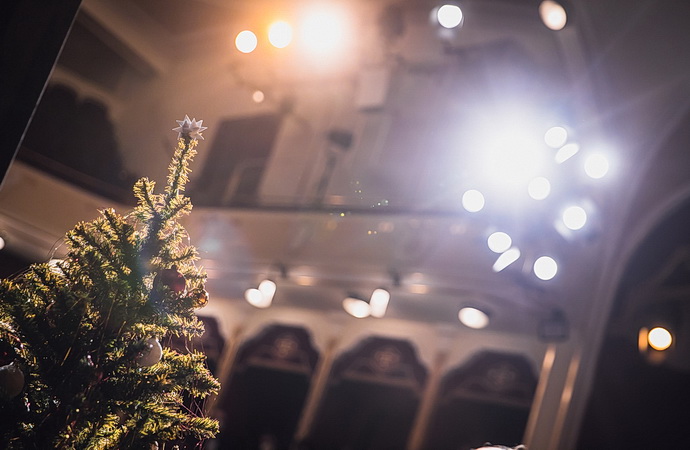 Sv�te�n� jevi�t� zdobil v�no�n� strome�ek