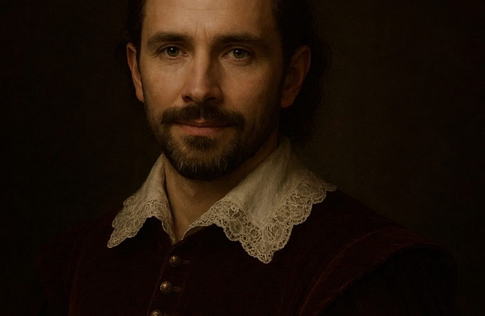 Daniel Bambas (vizu�l divadla - Cyrano z Bergeracu)