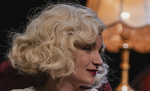 Karol�na �afr�nkov� a Josef L�ska (Hotel Modr� hv�zda)  