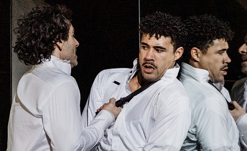 Aidan Turner a Darragh Hand (Foto: Sarah Lee)