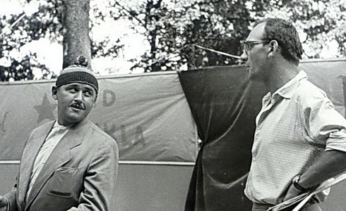 Lubomír Lipský a Josef Kemr na “kulturní brigádě“