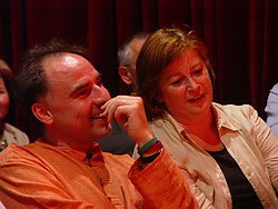 Zoltán Egressy a překladatelka Tatiana Dimitrovová