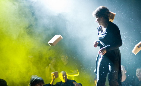 Z inscenace O�i�t�n� (Zdroj: P. Neubert)