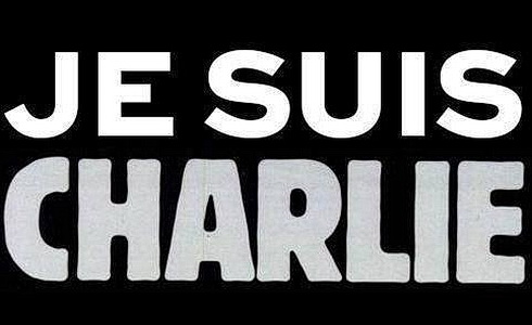 Oficiln strnky Charlie Hebdo se odly do erna