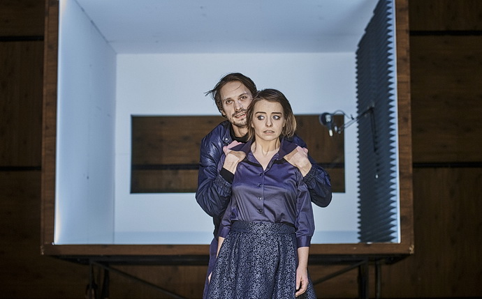 M. Řezníček a P. Beretová v inscenaci Maryša