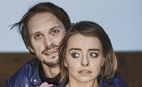M. Řezníček a P. Beretová v inscenaci Maryša