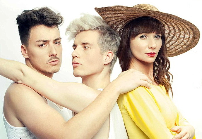 Matěj Stropnický, Daniel Krejčík a Sandra Nováková