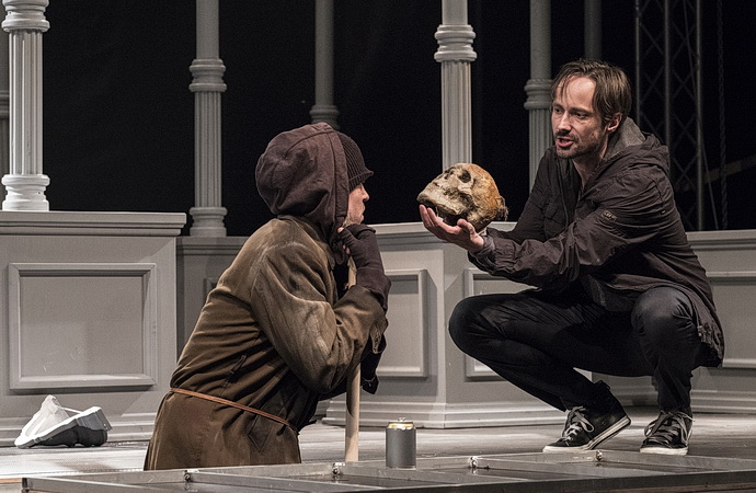 Vladimír Polívka a Jaroslav Plesl (Hamlet)