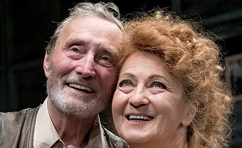 L. Frej a S. Stašová (Na Zlatém jezeře)