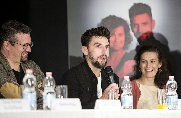 J. Nvota, V. Matějovský, L. Štěpánková na TK LSS 2023