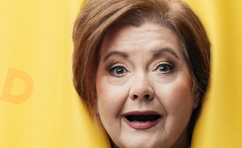 Hereka Jindra Janoukov na vizulu festivalu 