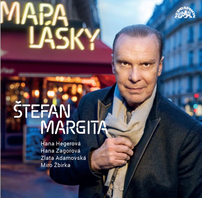 Štefan Margita - obal CD Mapa lásky